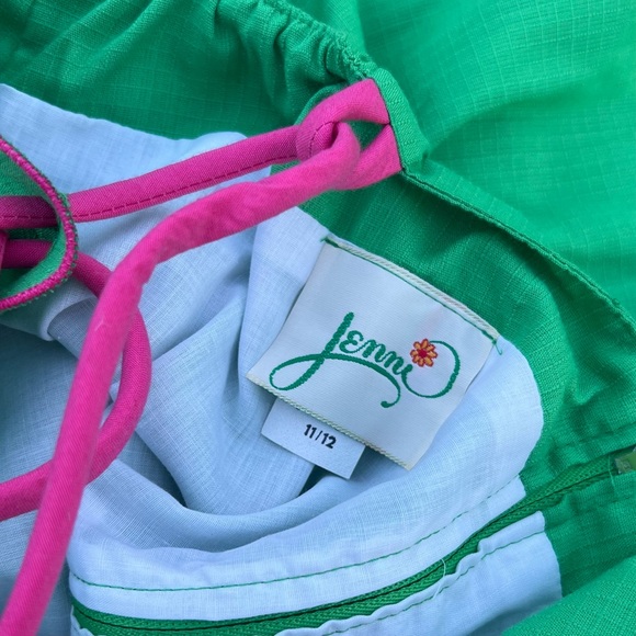 Vintage 70s Jenni Scalloped Top Midi Dress - Picture 5 of 6